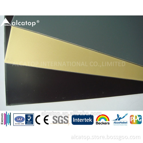 new design curtain wall PVDF Aluminum Composite Panel